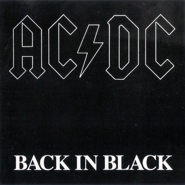 AC/DC - BACK IN BLACK DIGITALLY REMASTERED NEW CDS