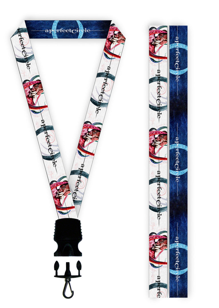 LANYARD, REVERSABLE - A PERFECT CIRCLE - LICENSED MERCHANDISE
