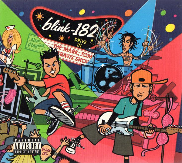 BLINK-182 - THE MARK, TOM, AND TRAVIS SHOW (THE ENEMA STRIKES BACK!) CD - New CD
