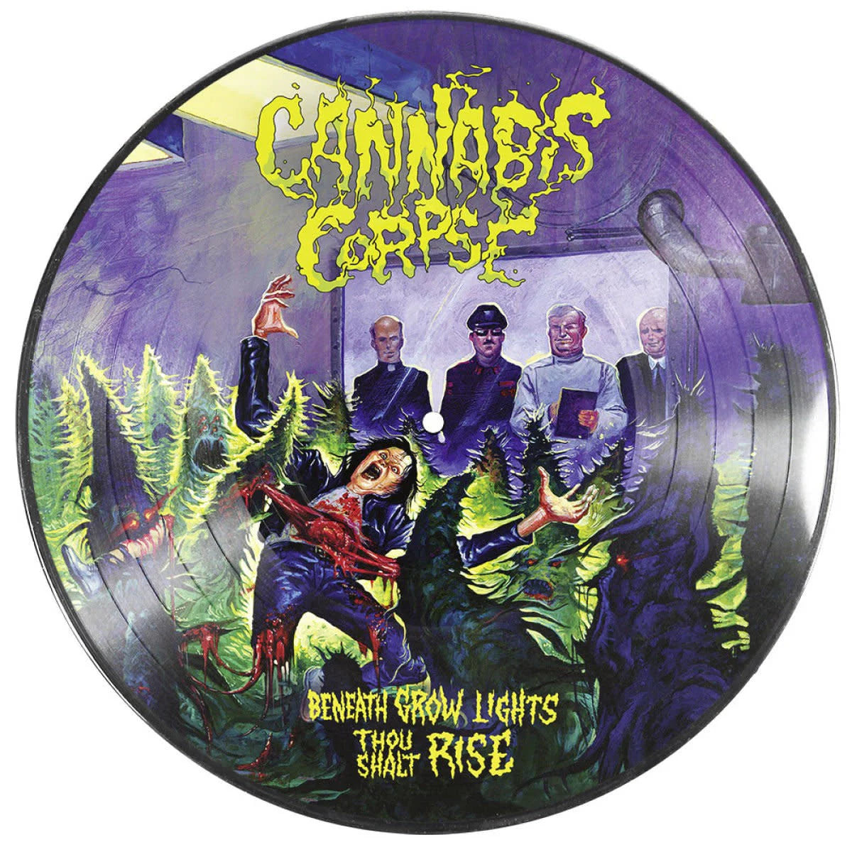 CANNABIS CORPSE - BENEATH GROW LIGHTS (PIC DISC)