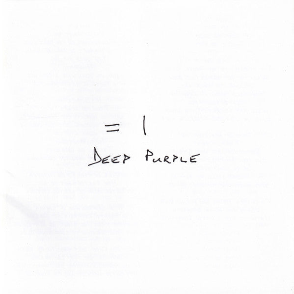 DEEP PURPLE - =1 - NEW CD