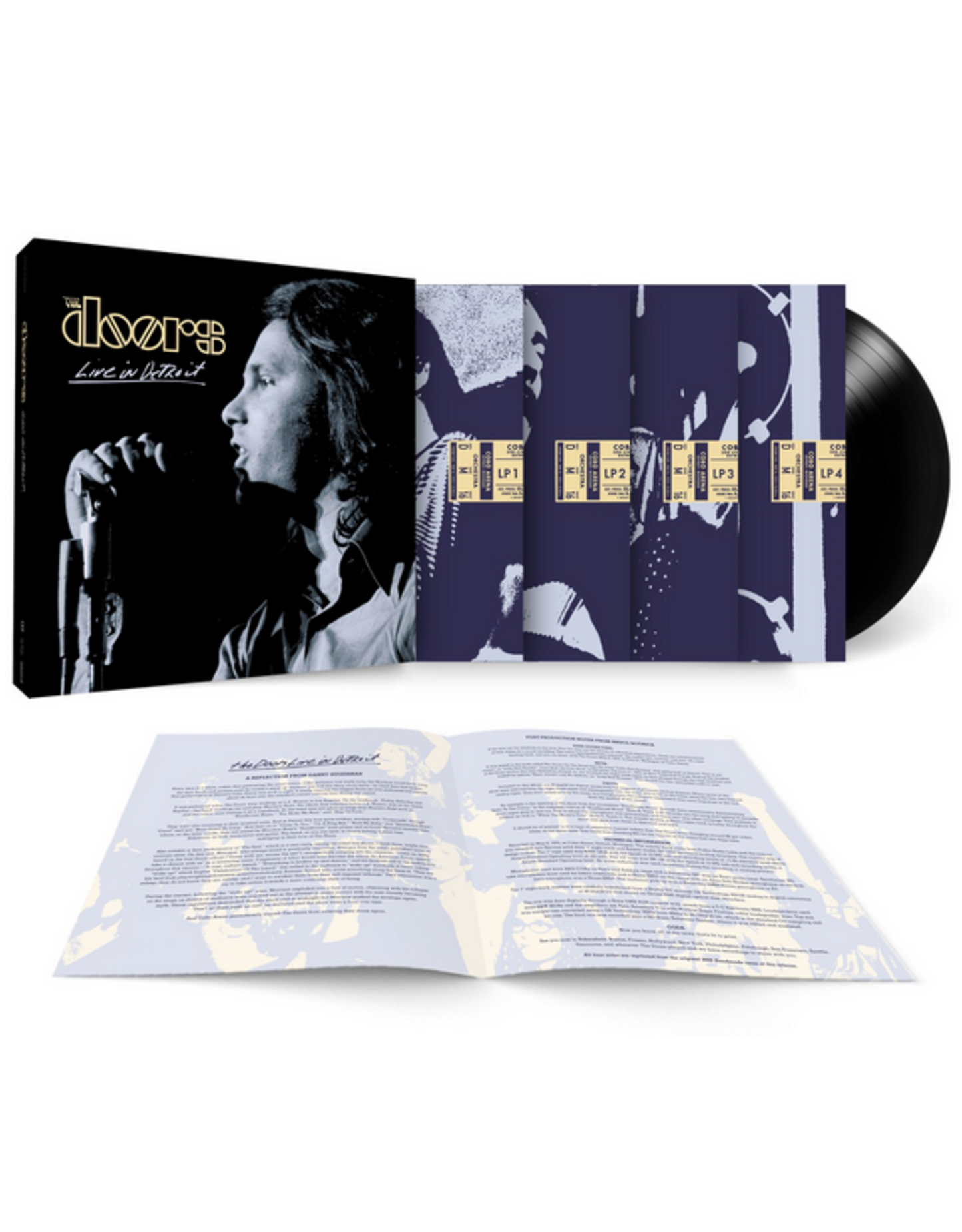 DOORS, THE - LIVE IN DETROIT - MAY 18, 1977 R.S.D. BLACK FRIDAY 2024 NUMBERED 4LP BOXSET