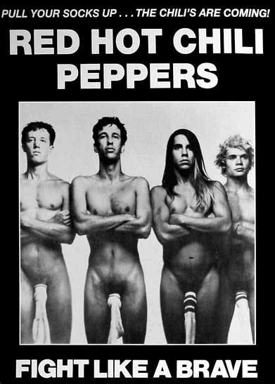 RED HOT CHILI PEPPERS - SOCKS - POSTER 24 X 36