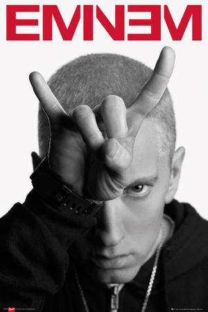 EMINEM - HORNS - POSTER - 24X36"