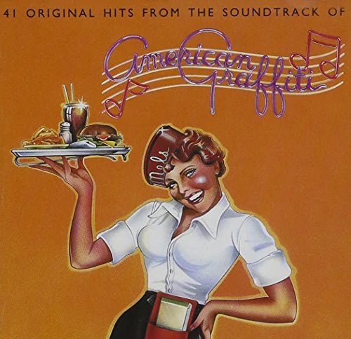AMERICAN GRAFFITI- 41 ORIGINAL HITS FROM THE SOUNDTRACK- USED CD