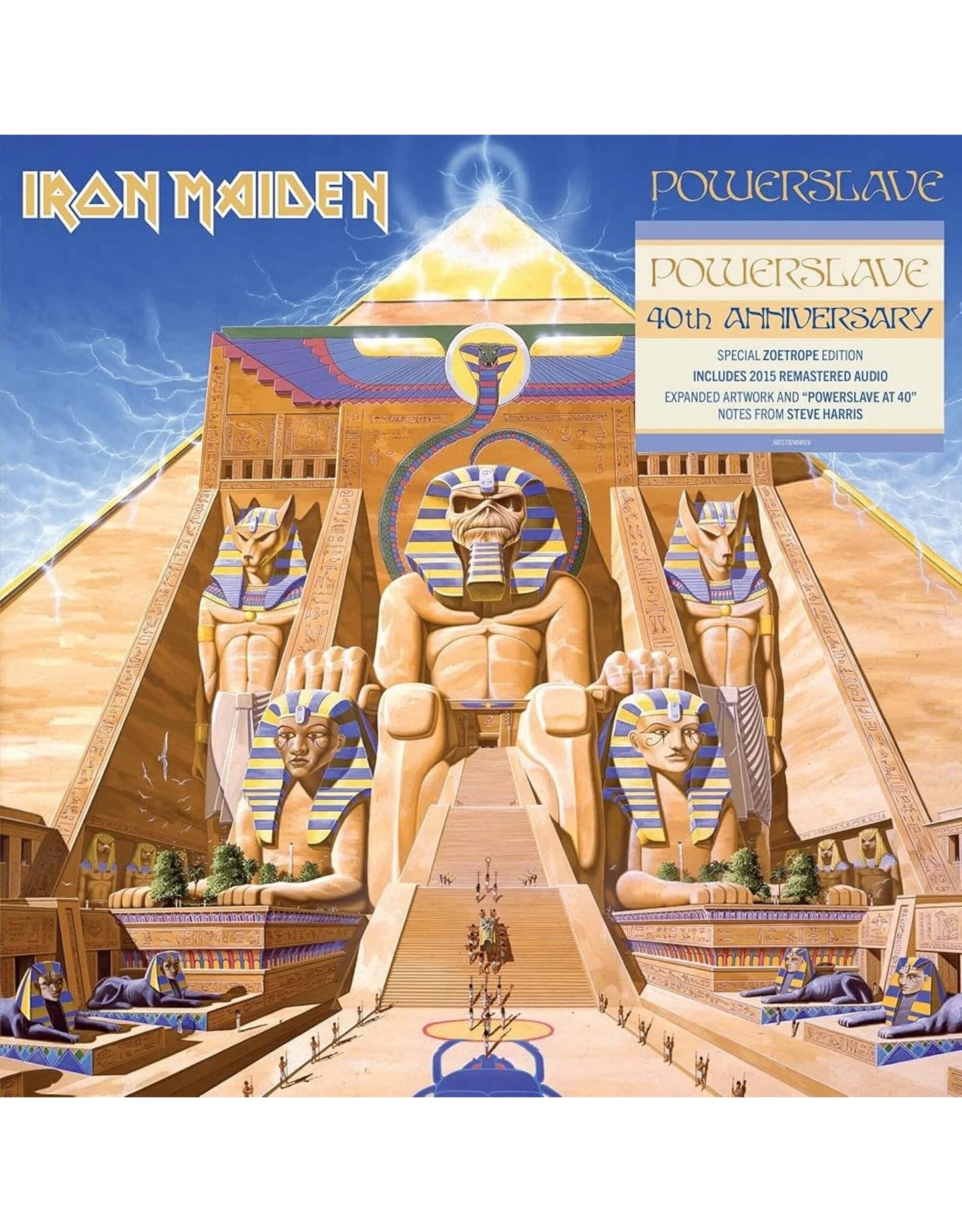 Iron Maiden - Powerslave (40th Anniversary) Zoetrope - New Vinyl