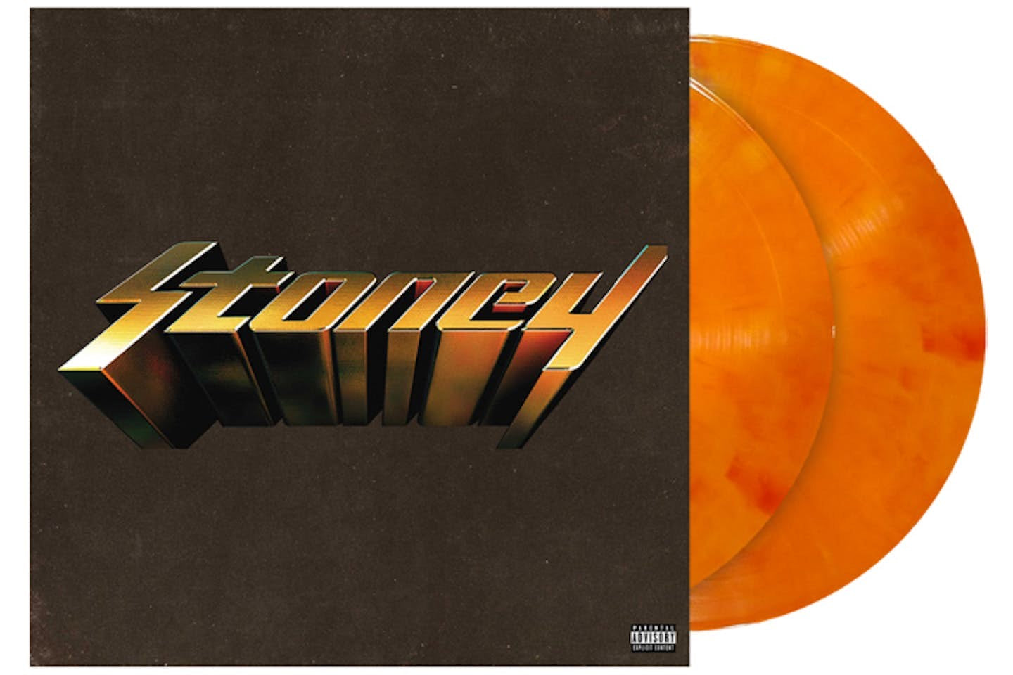 POST MALONE- STONEY LTD EDITION ORANGE VINYL