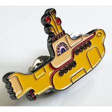 THE BEATLES - YELLOW SUBMARINE - PEWTER PIN