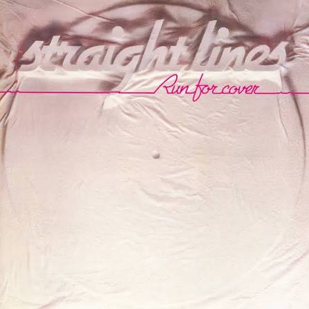 STRAIGHT LINES - RUN FOR COVER - USED VINYL