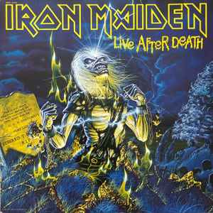 IRON MAIDEN - LIVE AFTER DEATH *ORIGINAL* 1981 PRESSING 2LP - USED VINYL