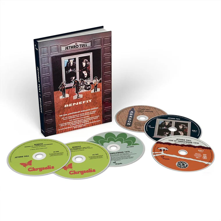 JETHRO TULL - BENEFIT (50TH ANNIVERSARY EDITION CD/DVD BOXSET) - NEW CD BOXSET - ROCK
