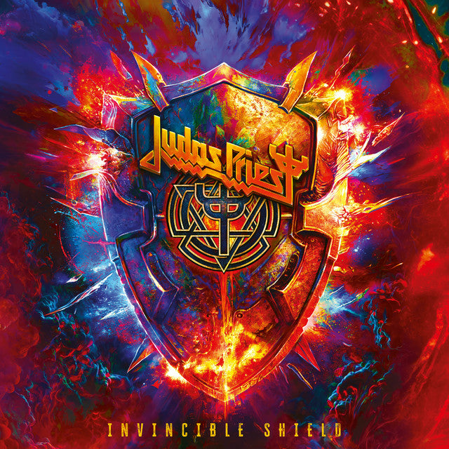JUDAS PRIEST - INVINCIBLE SHIELD 2LP REG BLACK VINYL