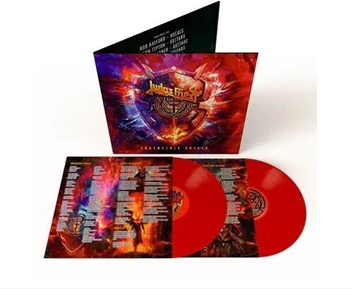 JUDAS PRIEST - INVINCIBLE SHIELD 2LP INDIE COLOR VINYL