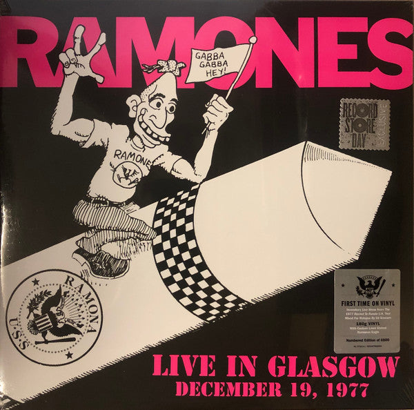 RAMONES - LIVE IN GLASGOW 1977 (RSD) - New Vinyl