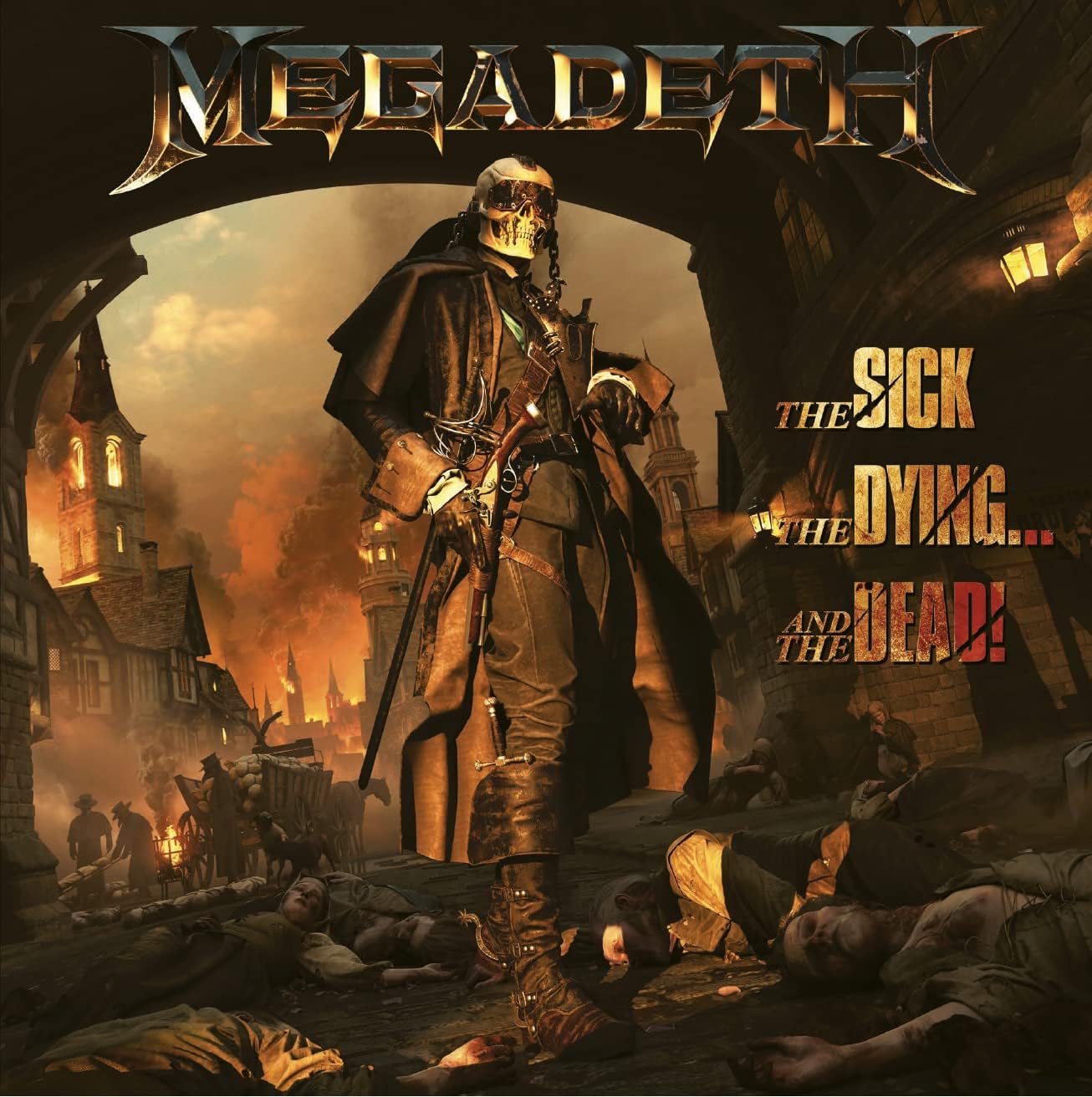 MEGADETH - THE SICK, THE DYING AND THE DEAD! NEW CD