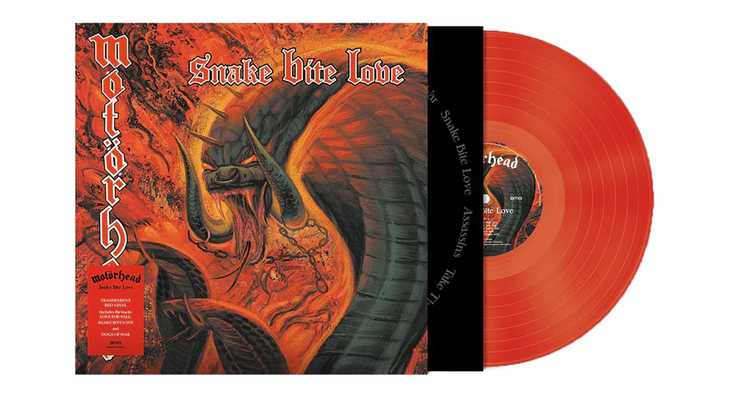 MOTORHEAD - SNAKE BITE LOVE Limited edition orange vinyl - New Vinyl