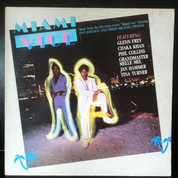 MIAMI VICE - MUSIC FROM THE TELEVISION SERIES - USED VINYL SOUNDTRACK