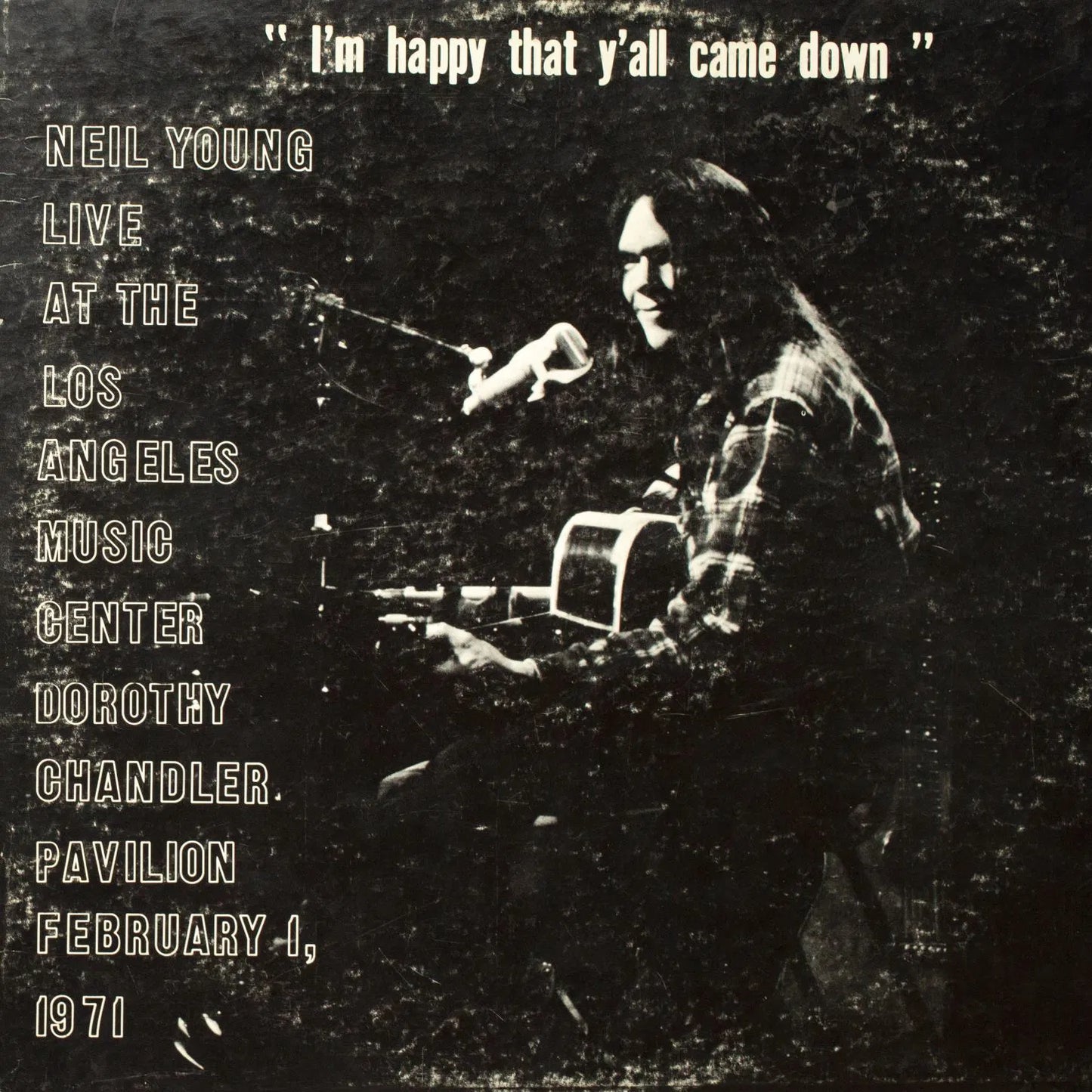 NEIL YOUNG - DOROTHY CHANDLER PAVILION 1971 - 180 GRAM VINYL OFFICIAL BOOTLEG SERIES 2022 RELEASE - (*NM) USED VINYL