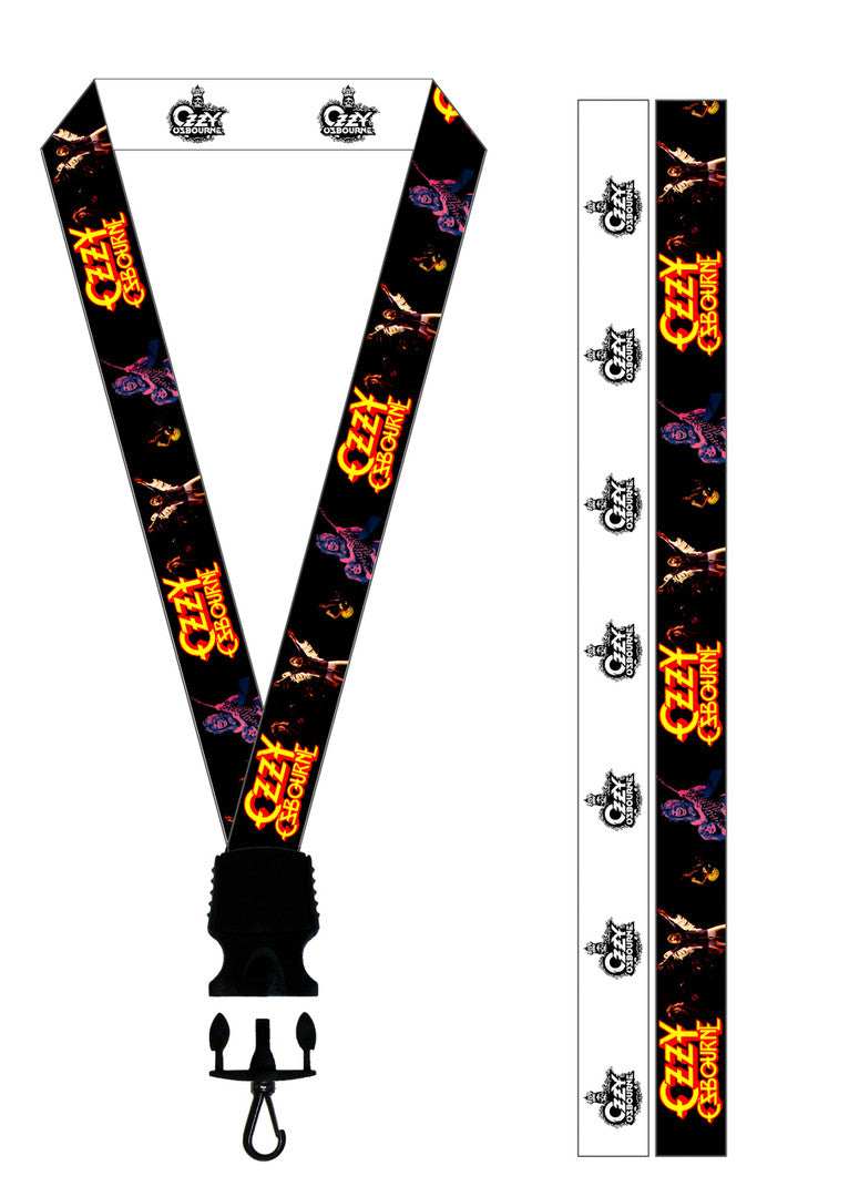 LANYARD REVERSABLE - OZZY OSBOURNE - LICENSED MERCHANDISE