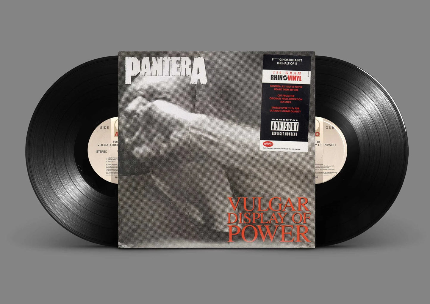 PANTERA - VULGAR DISPLAY OF POWER 2LP