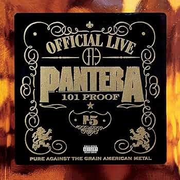 PANTERA - OFFICIAL LIVE: 101 PROOF (2LP) - New Vinyl