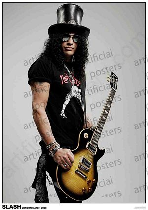 PER8566-SLASH LONDON 2008 - LARGE POSTER 24X36"