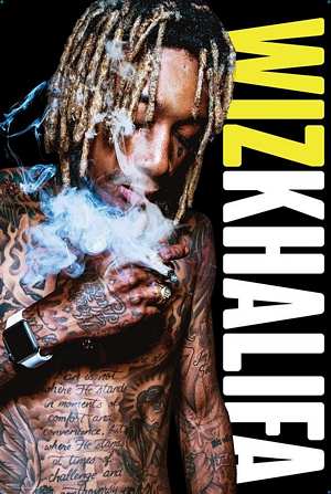 PER8763-WIZ KHALIFA SMOKE - LARGE POSTER 24X36"