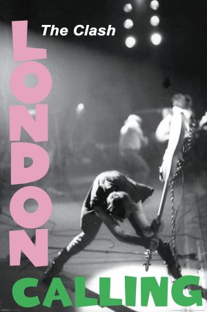 PER9245-THE CLASH LONDON CALLING - LARGE POSTER 24X36"
