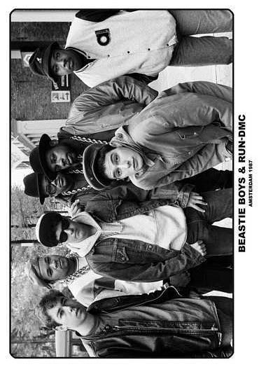 PEXR7404-THE BEASTIE BOYS & RUN DMC - LARGE POSTER 24X36"