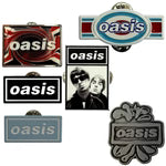 OASIS COLLECTABLE BADGE PIN "GIFT BOX SET" - 6 PINS