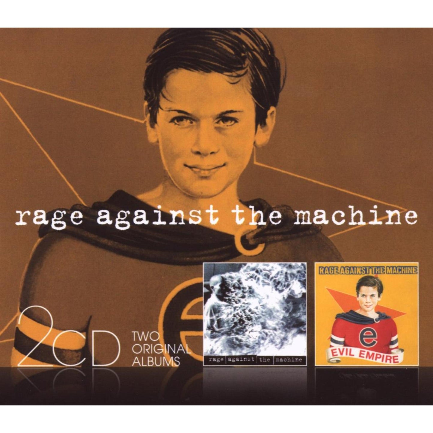 RAGE AGAINST THE MACHINE - RAGE AGAINST THE MACHINE & EVIL EMPIRE - 2 CD - USED CD *(NM)
