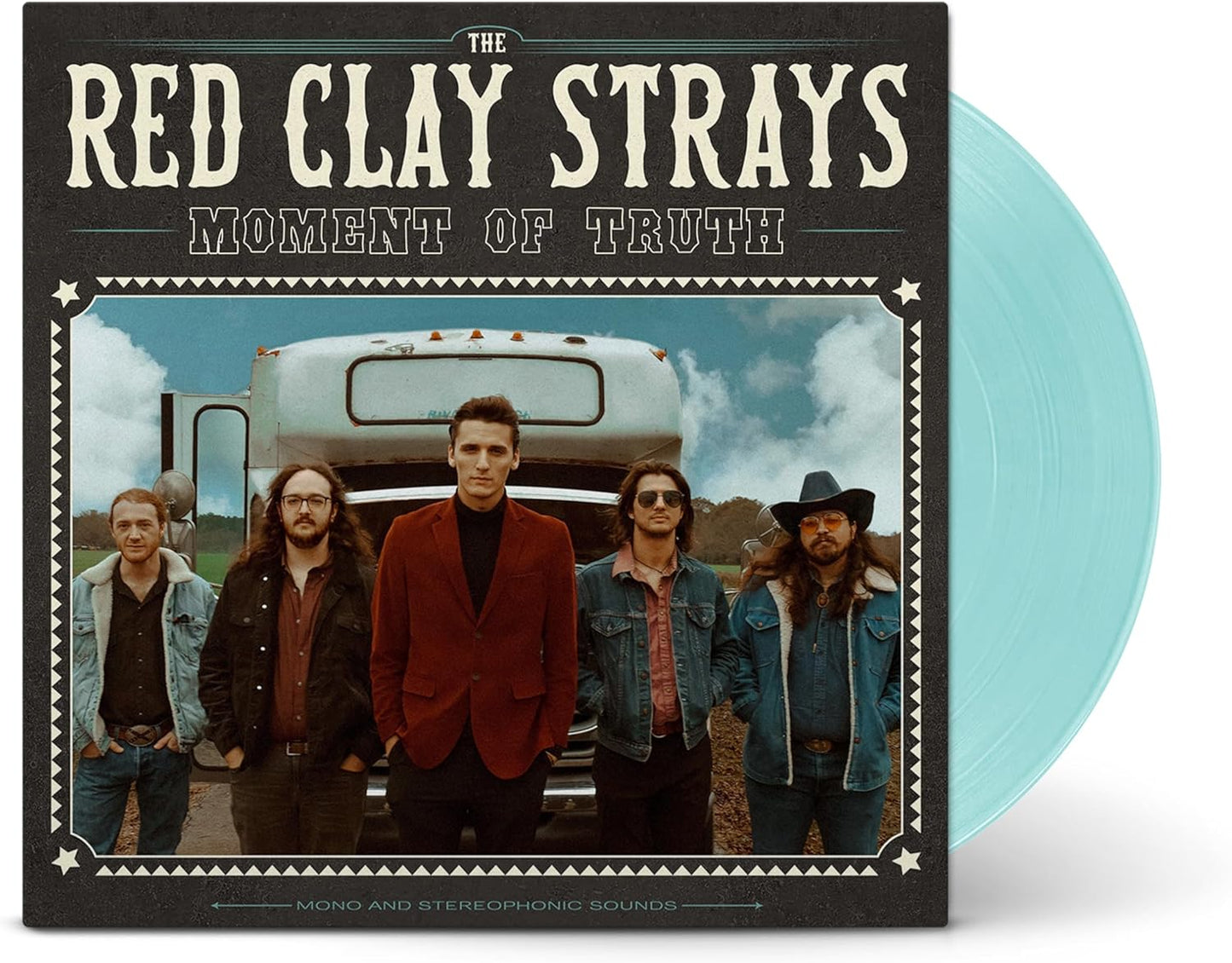RED CLAY STRAYS - MOMENT OF TRUTH - LIMITED EDITION COLOUR SEA BLUE VINYL - NV