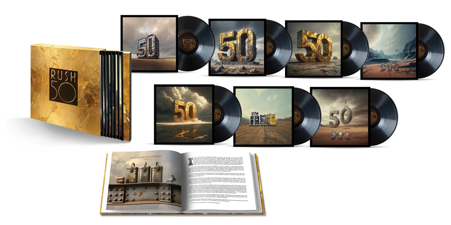 RUSH - RUSHR50 (7LP Deluxe Box Set) - New Vinyl NV