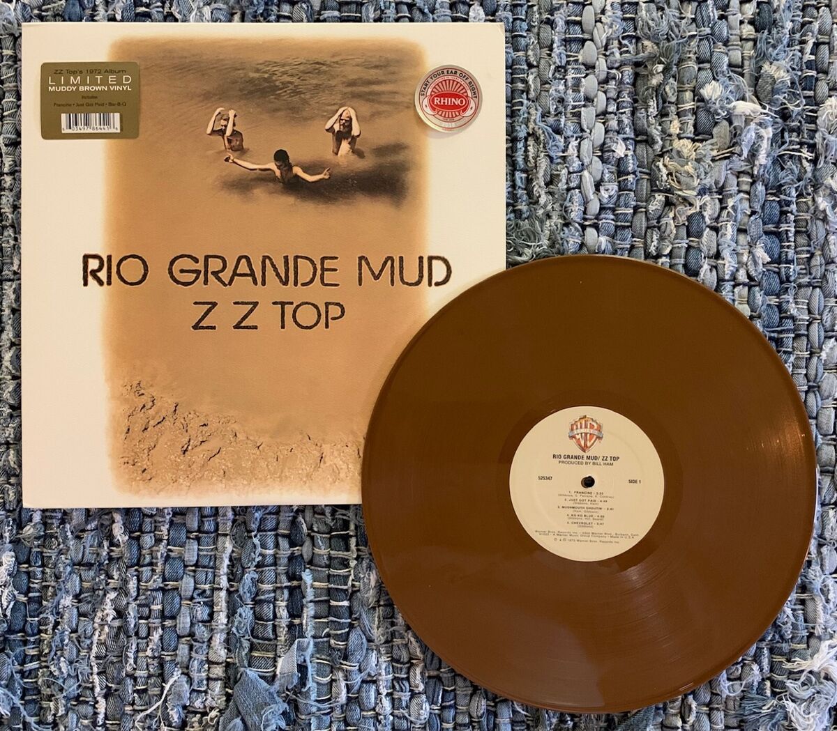 ZZ TOP - RIO GRANDE MUD (LTD. COLOURED VINYL) - New Vinyl