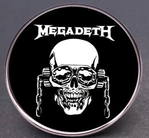 MEGADETH - VIC RATTLEHEAD - PEWTER PIN