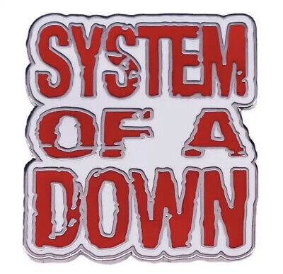SYSTEM OF A DOWN - LOGO - PEWTER PIN