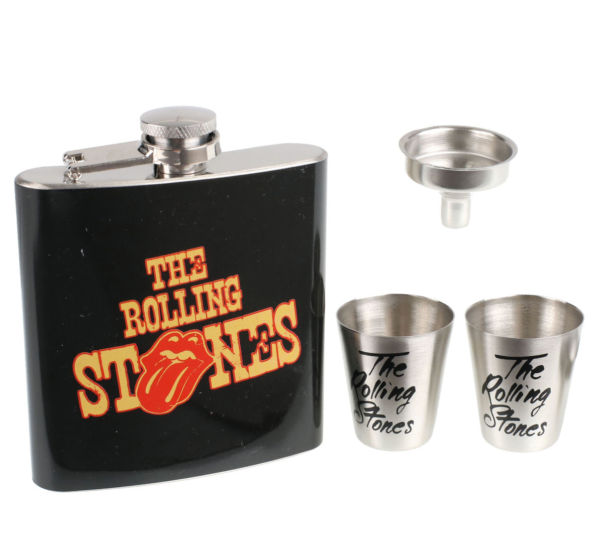 THE ROLLING STONES - HIP FLASK GIFT SET