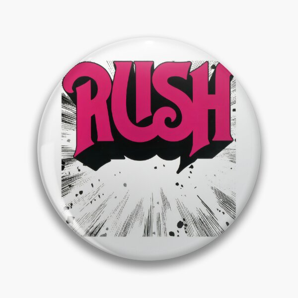 RUSH - SELF TITLED - BUTTON PIN