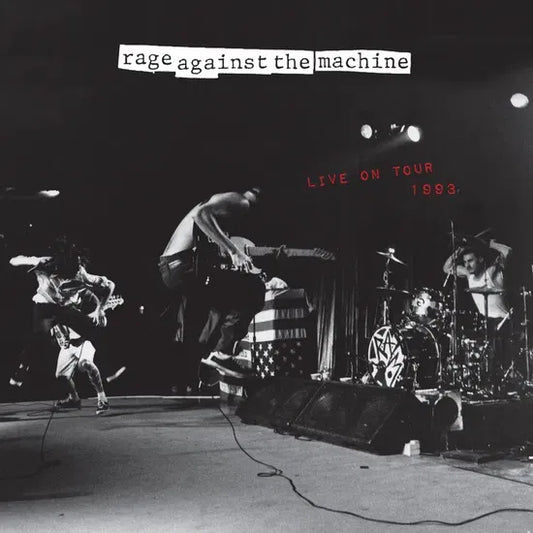 RAGE AGAINST THE MACHINE - LIVE ON TOUR 1993 2LP RSD 2025 EDITION 3 SIDES OF MUSIC + AN ETCHING- NEW VINYL