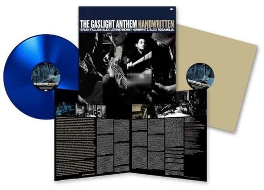 THE GASLIGHT ANTHEM - HANDWRITTEN LTD EDITION BLUE VINYL - NEW VINYL