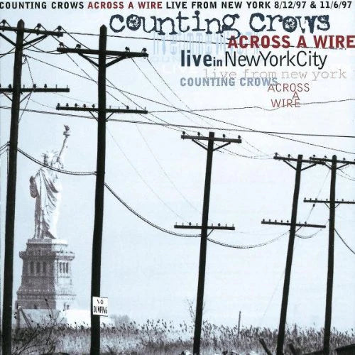 COUNTING CROWS -ACROSS A WIRE- LIVE IN NEW YORK CITY - USED CD