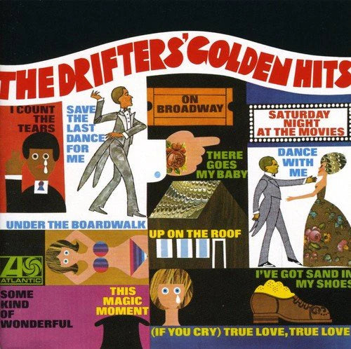 THE DRIFTERS- GOLDEN HITS- USED CD