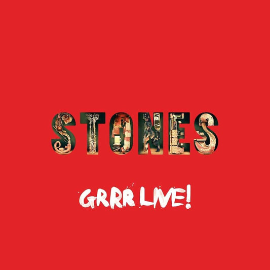 ROLLING STONES - GRRR LIVE - 2012 CONCERT FROM NEW JERSEY - 3LP WHITE VINYL LIMITED EDITION - NV