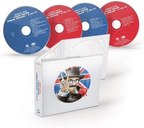 GRATEFUL DEAD - LYCEUM THEATRE LONDON ENGLAND 4 CD SET