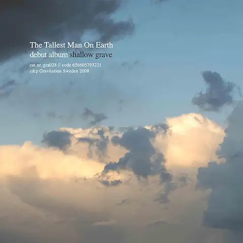 THE TALLEST MAN ON EARTH - SHALLOW GRAVE - 2011 - USED VINYL