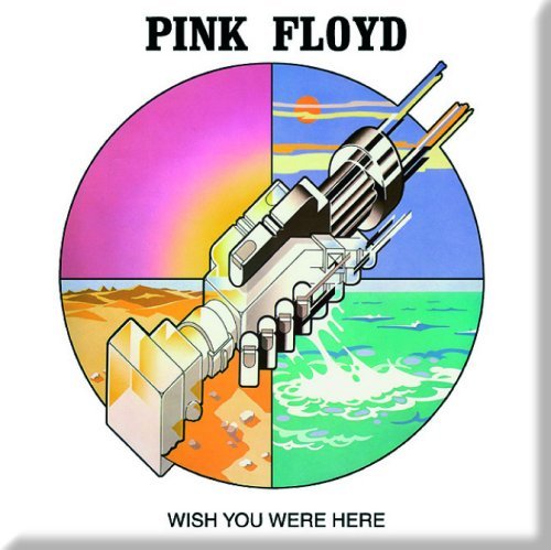 PINK FLOYD - WISH YOU WERE HERE - SQUARE MAGNET