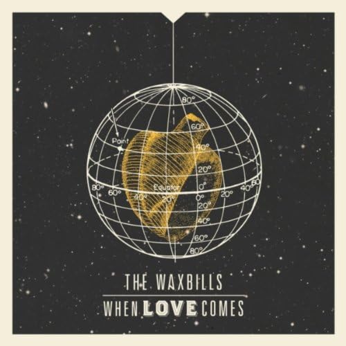 THE WAXBILLS- WHEN LOVE COMES- USED CD