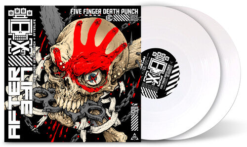 FIVE FINGER DEATH PUNCH - AFTER LIFE - LIMITED EDITION WHITE VINYL 180GR 45RPM  2LP