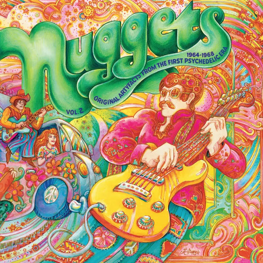 NUGGETS -ORIGINAL ARTYFACTS FROM THE FIRST PSYCHEDELIC ERA VOL 2  COLOR VINYL2LP