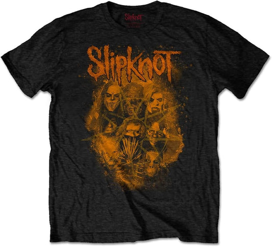 SLIPKNOT- WANYK ORANGE- TSHIRT